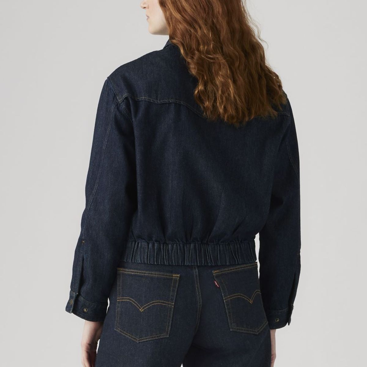 LEVIS - Casaca Mujer Ivy League Dad Jacket Azul Levis