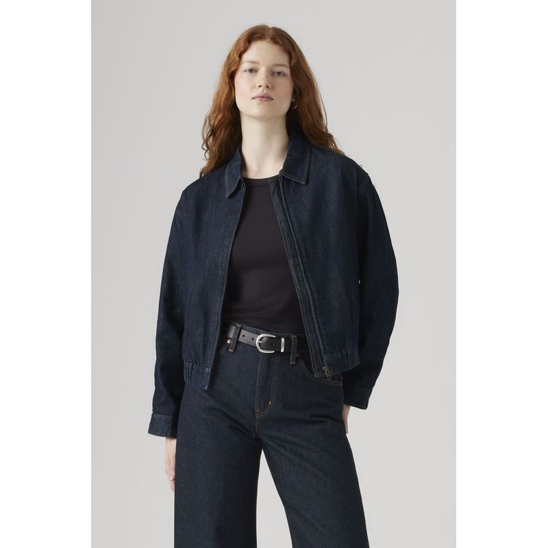 LEVIS - Casaca Mujer Ivy League Dad Jacket Azul Levis