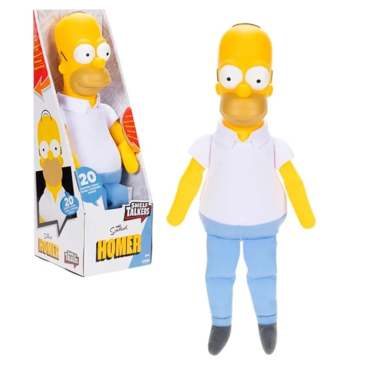 GENERICO - LOS SIMPSONS - PELUCHE HOMERO PARLANTE THE SIMPSONS