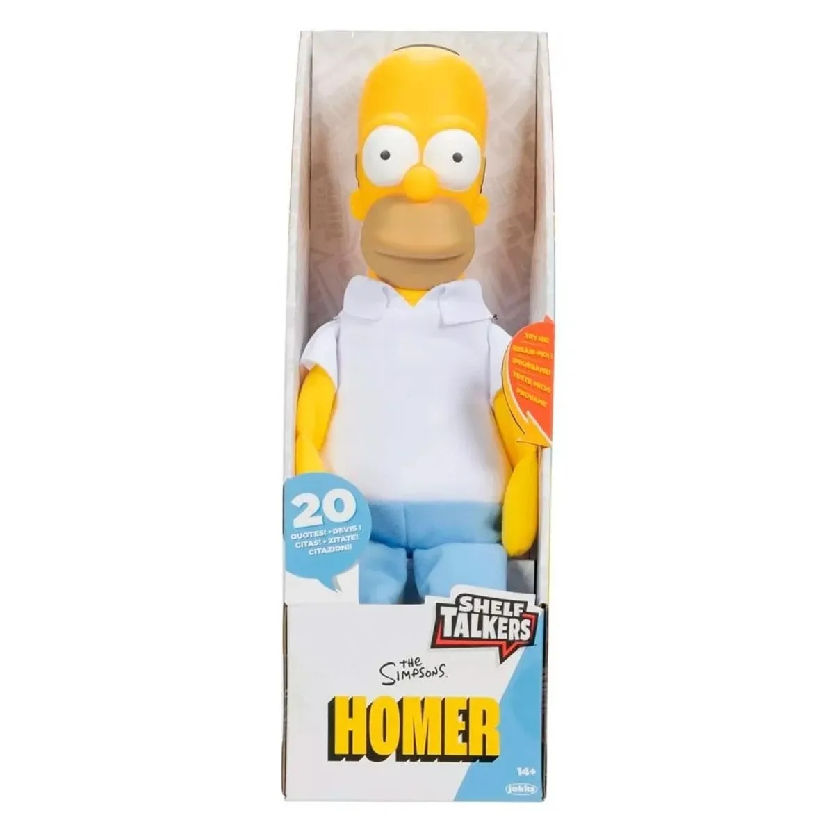 GENERICO - LOS SIMPSONS - PELUCHE HOMERO PARLANTE THE SIMPSONS