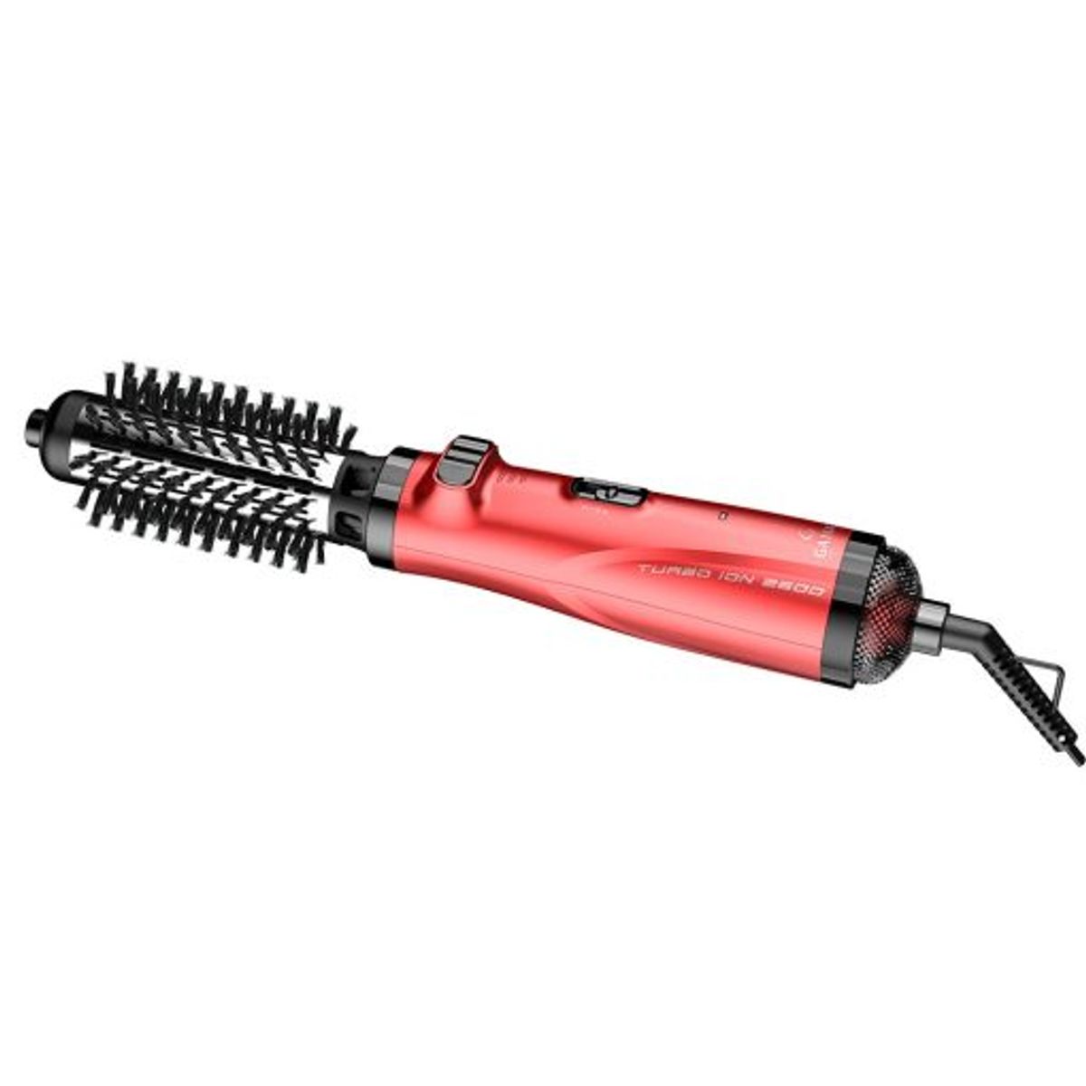 GAMA - Cepillo Modelador 3 en 1 Rotativo Turbo Gama 0478 Rojo