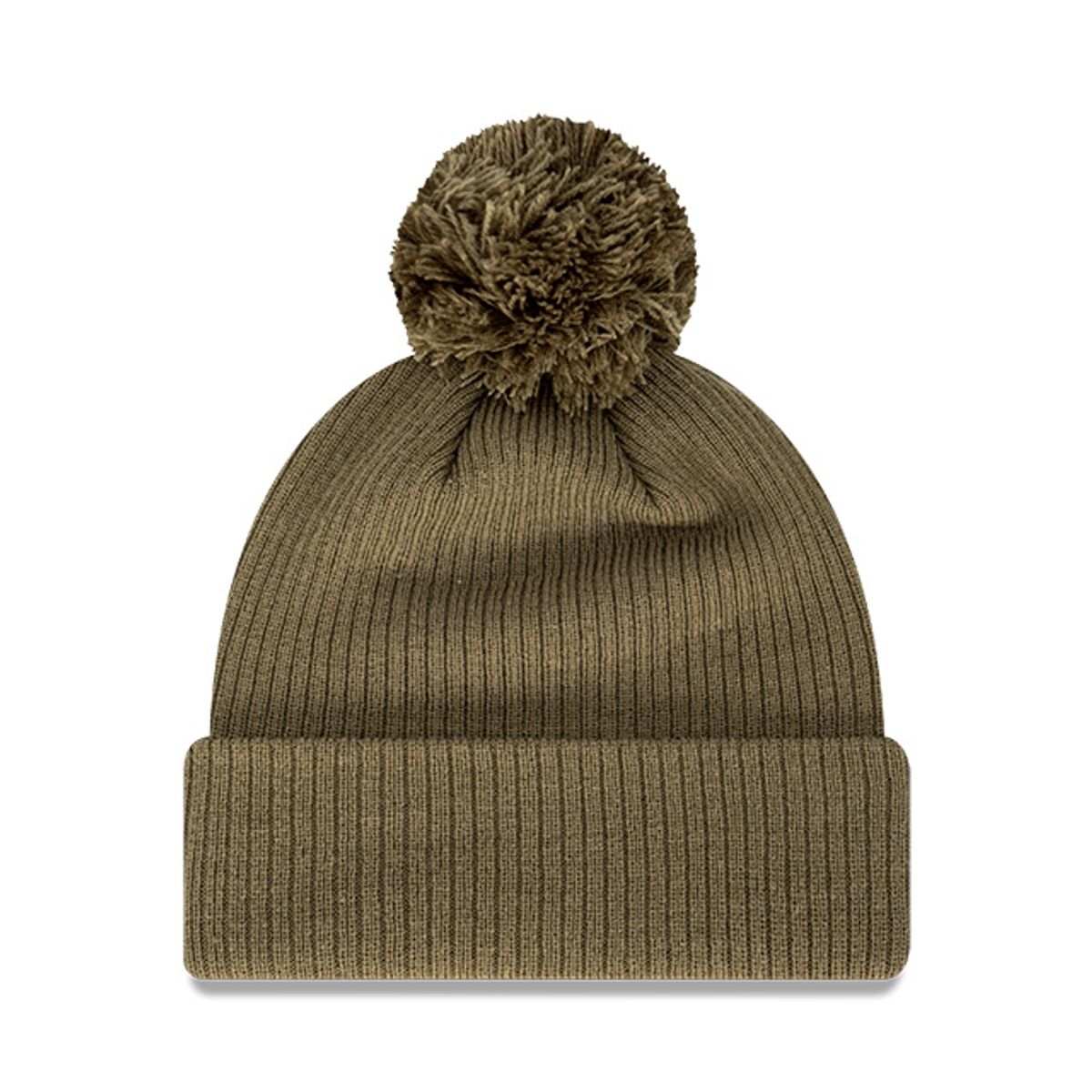 NEW ERA - Beanie MLB Los Angeles Dodgers Olive Pom