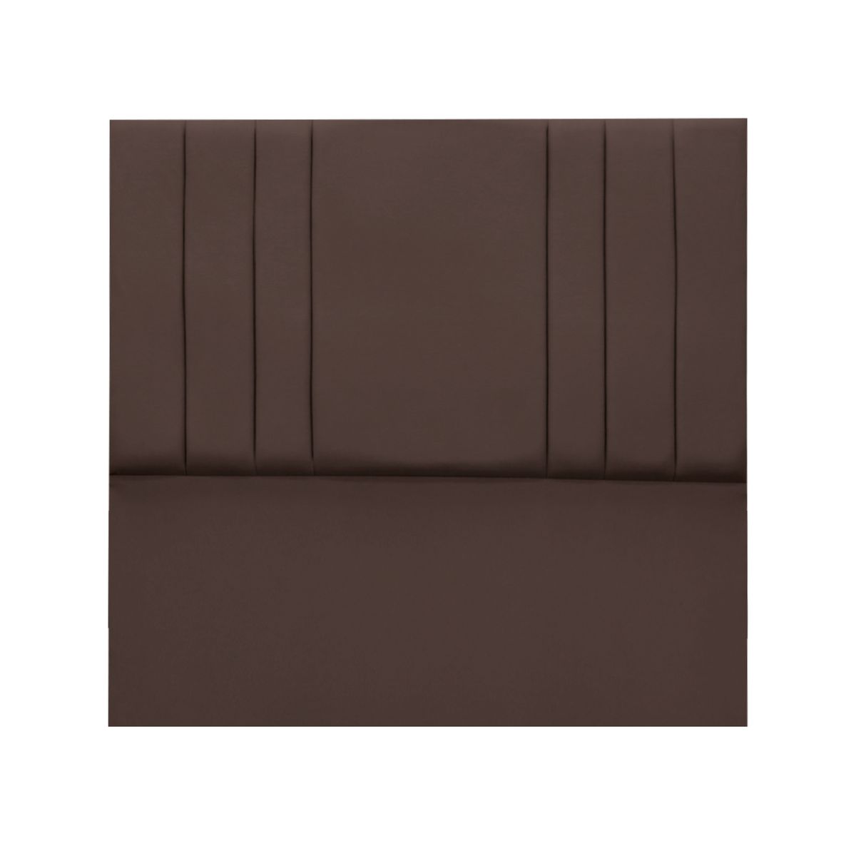 MUEBLES MACRUMO - Cama tapizada Alessia - 1.5 Plz - Color Marrón