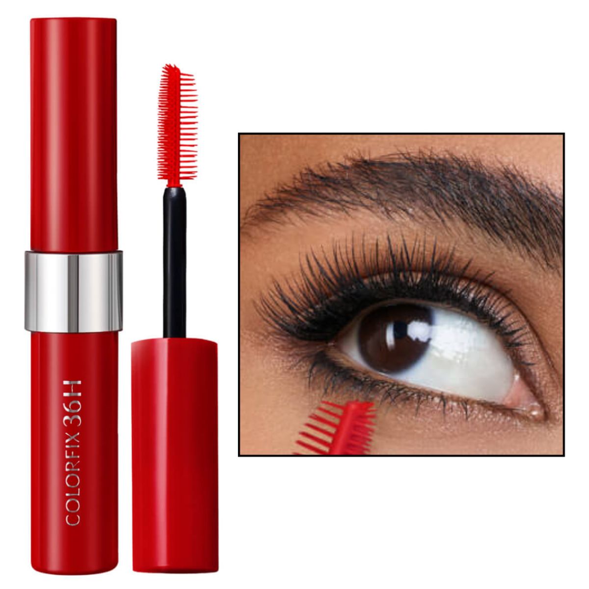 ESIKA - Rímel Máscara de pestañas volumen colorfix 36h Ésika negro