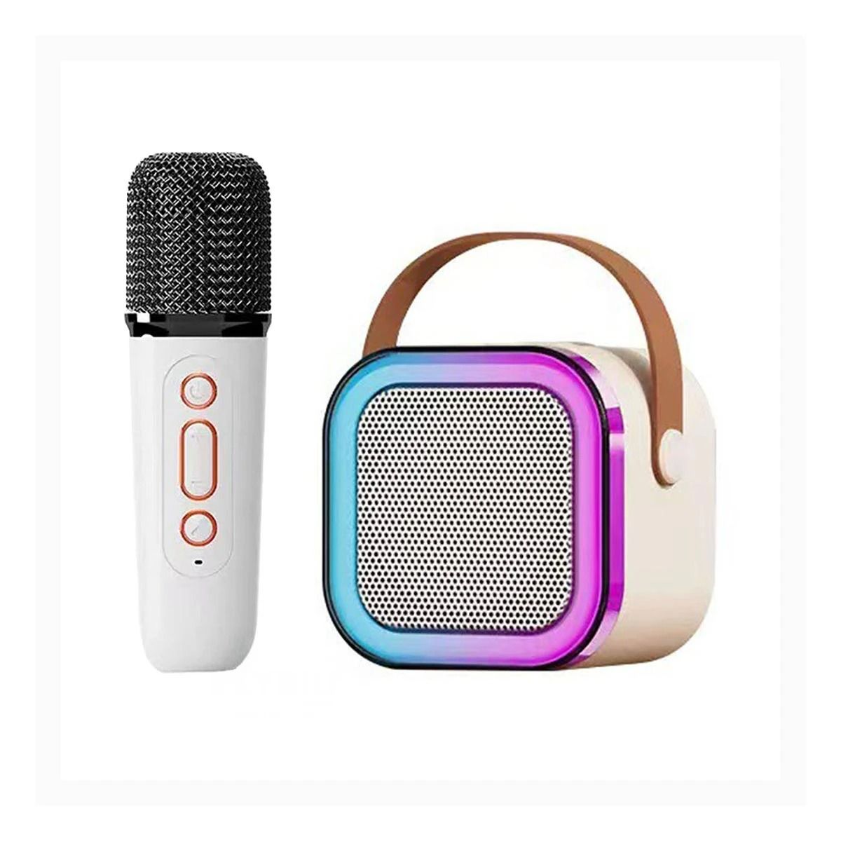 GENERICO - Parlante con Micro Inalambrico en Beige Y+Regalo Agendita