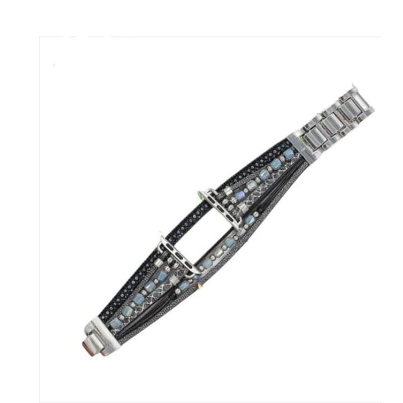 GENERICO - Correa Bracelets para Apple Watch 41mm - NEGRO