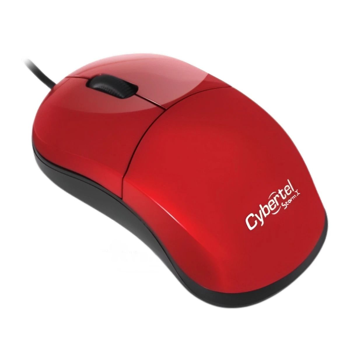 GENERICO - Pack2 Mouse Optimo con Conexion USB Modelo Storm X Rojo