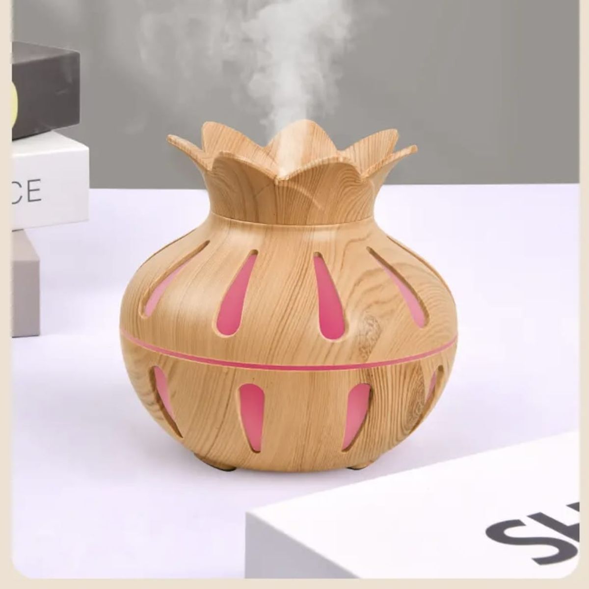 GENERICO - Humidificador Difusor Aromaterapia Luz LED