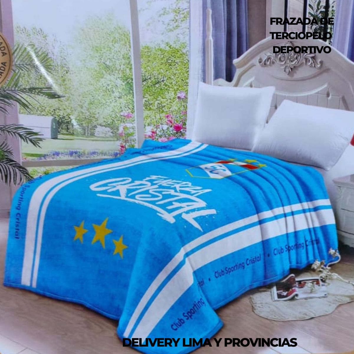 CUTE - FRAZADA DE SPORTING CRISTAL