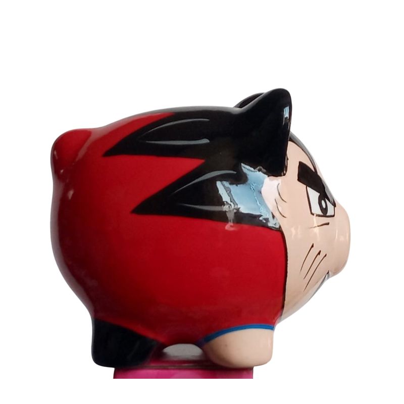 GENERICO - Alcancía decorativa con diseño de cerdito disfrazado