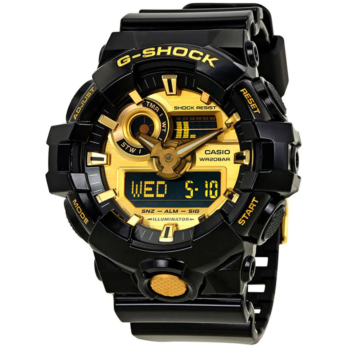 CASIO - Reloj Casio G-Shock GA-710GB-1A
