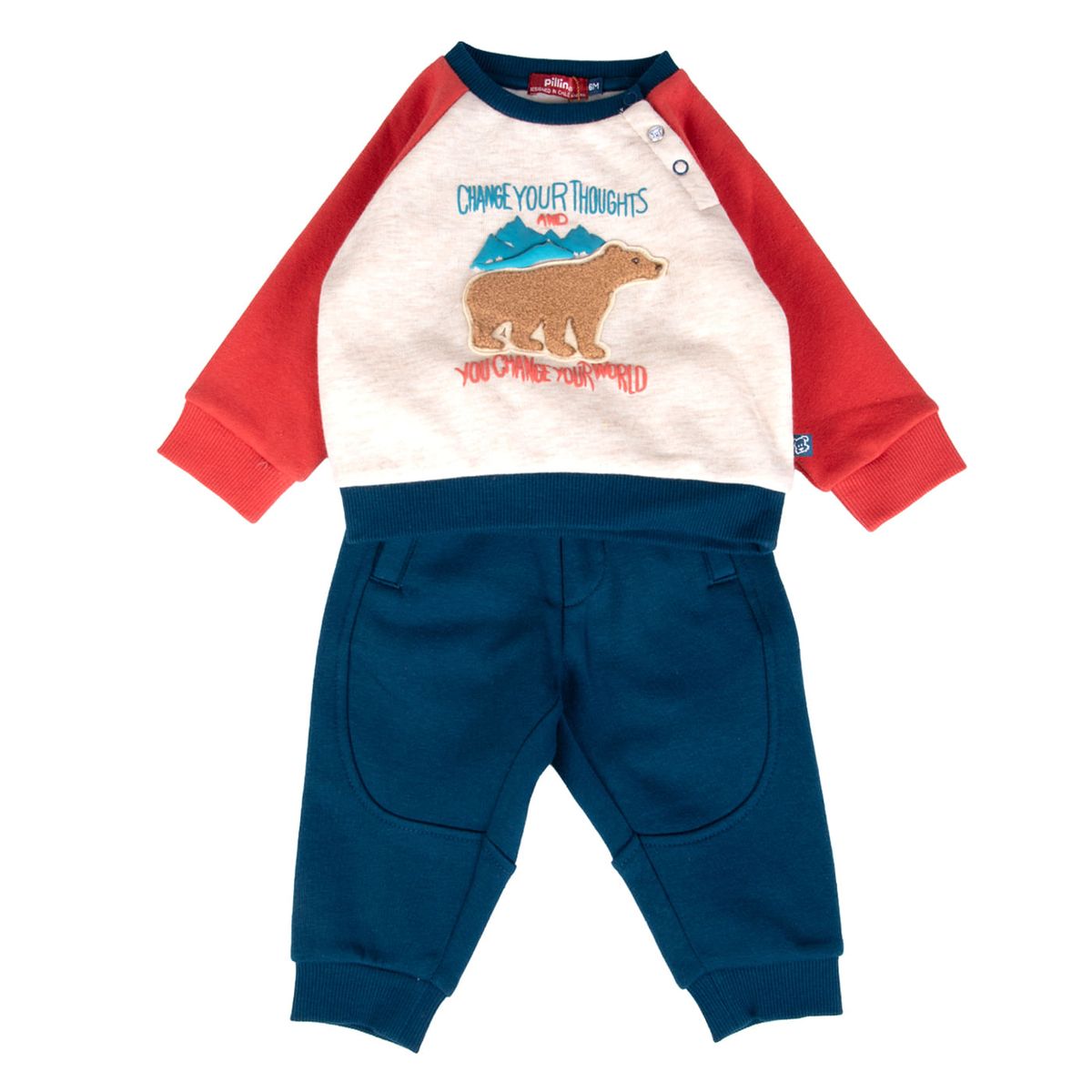 PILLIN - Buzo Bebe Niño PVB534-25ROJ9M