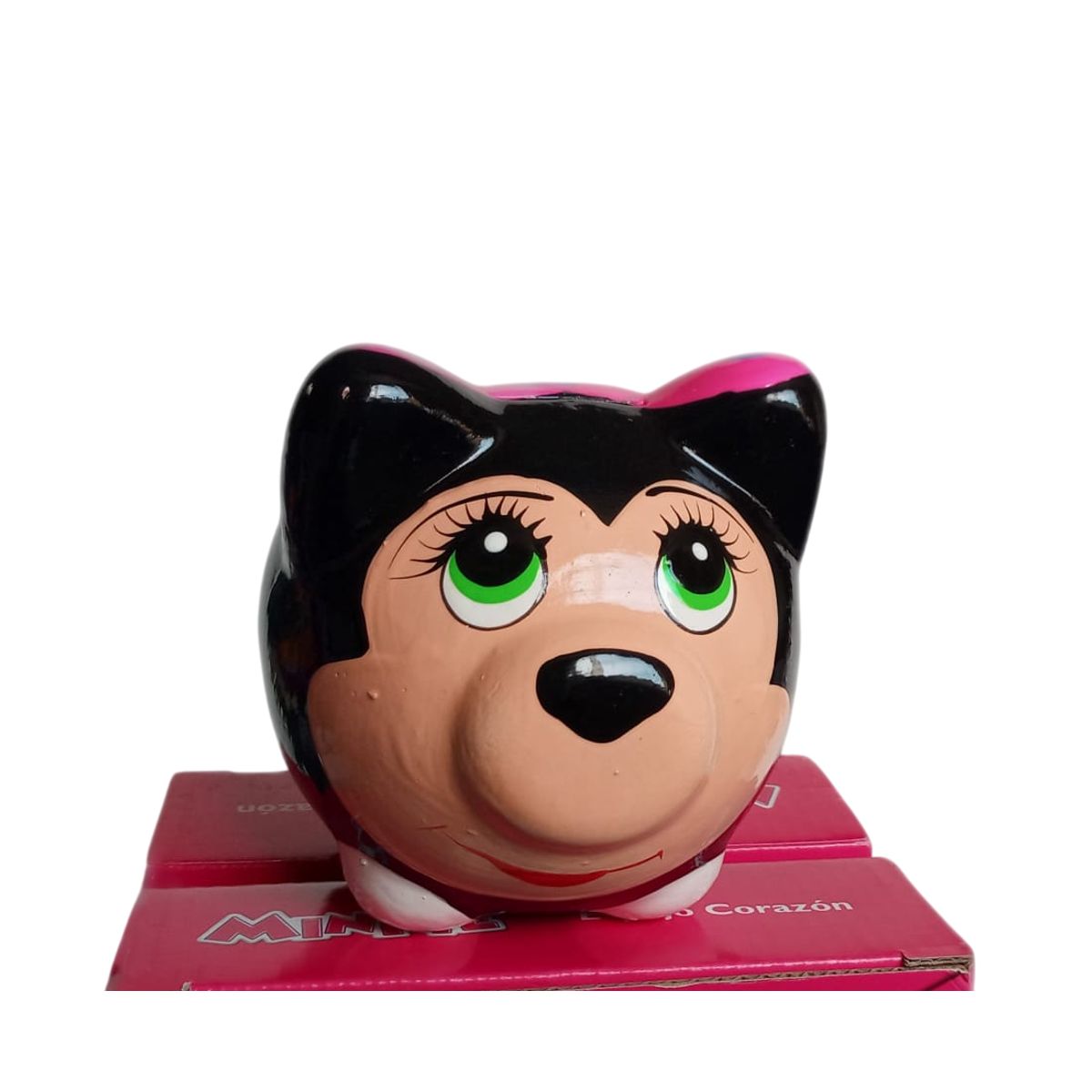 GENERICO - Alcancía decorativa con diseño de cerdito disfrazado