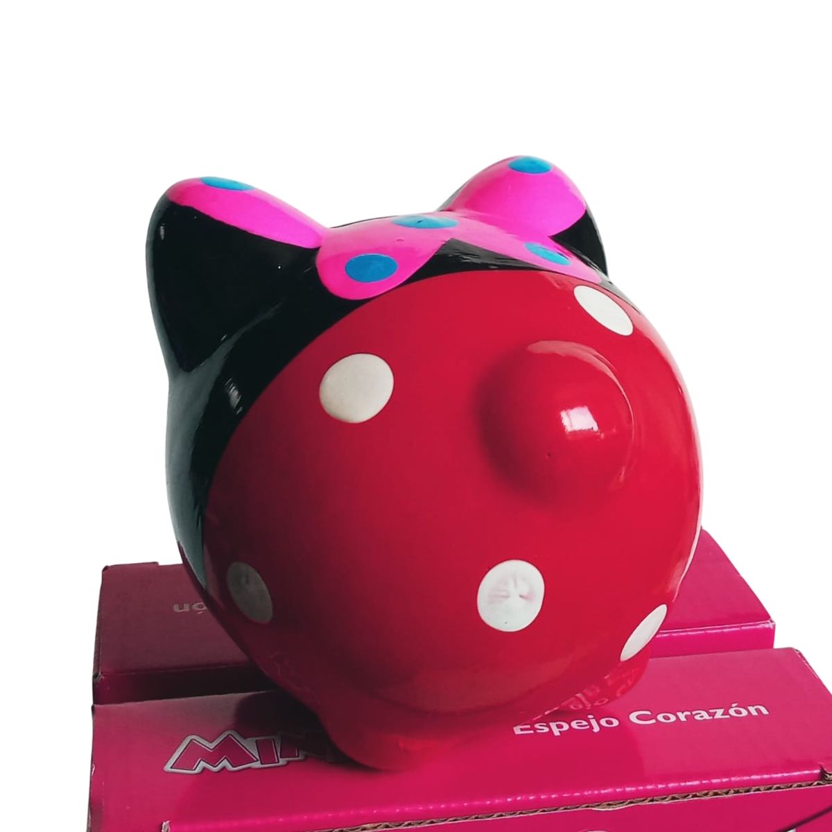 GENERICO - Alcancía decorativa con diseño de cerdito disfrazado