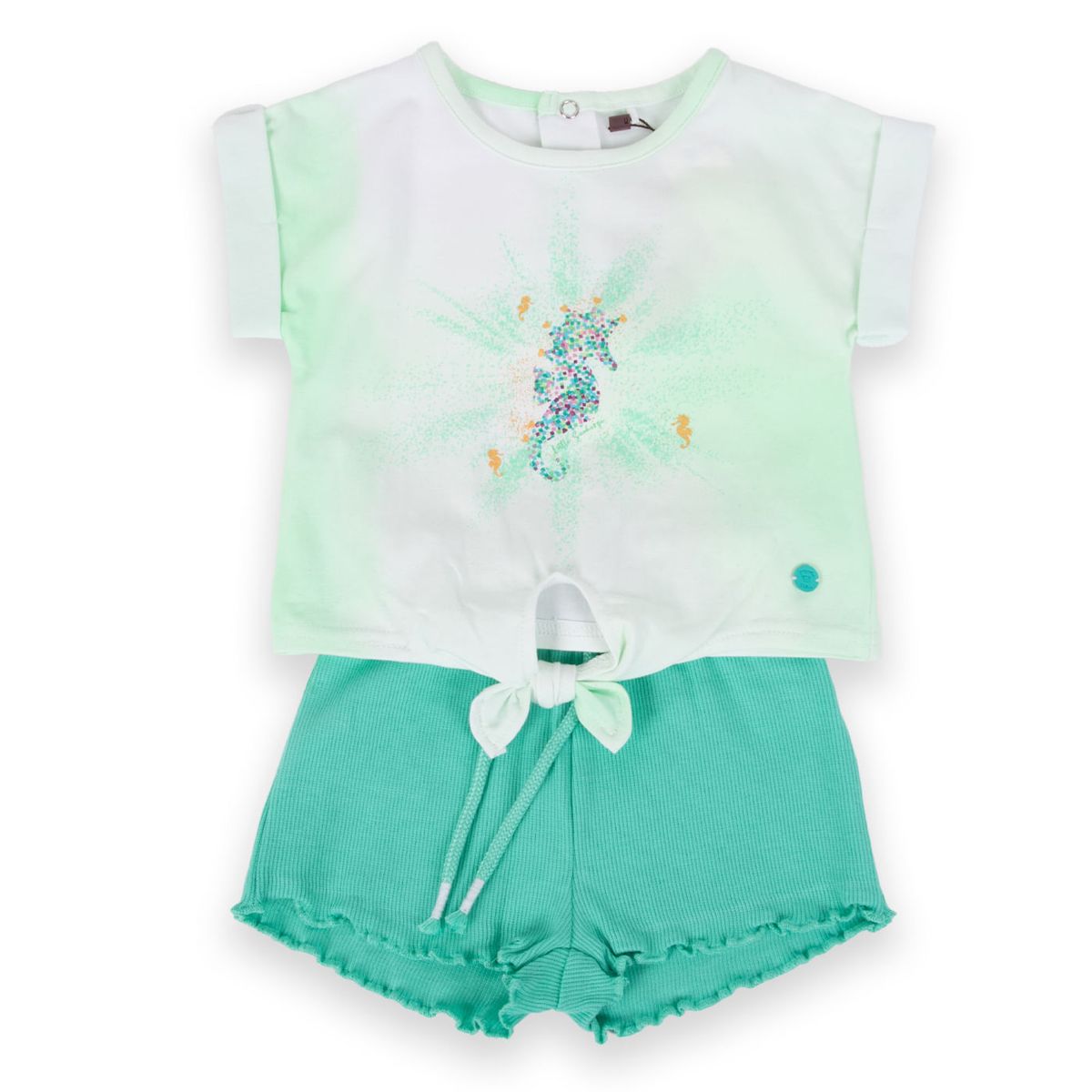 PILLIN - Conjunto Bebe Niña PVA652-24VER9M
