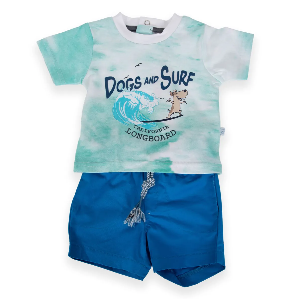 PILLIN - Conjunto Bebe Niño PVA810-24AZL18M