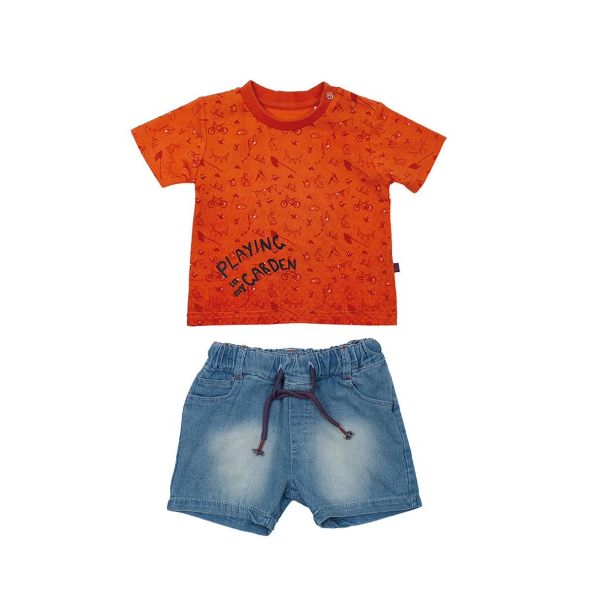 PILLIN - Conjunto Bebé Niño PVU735DEN6M