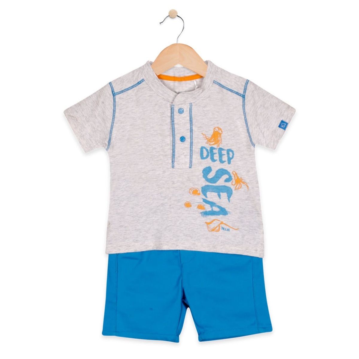PILLIN - Conjunto Bebe Niño PVQ824AZU9M