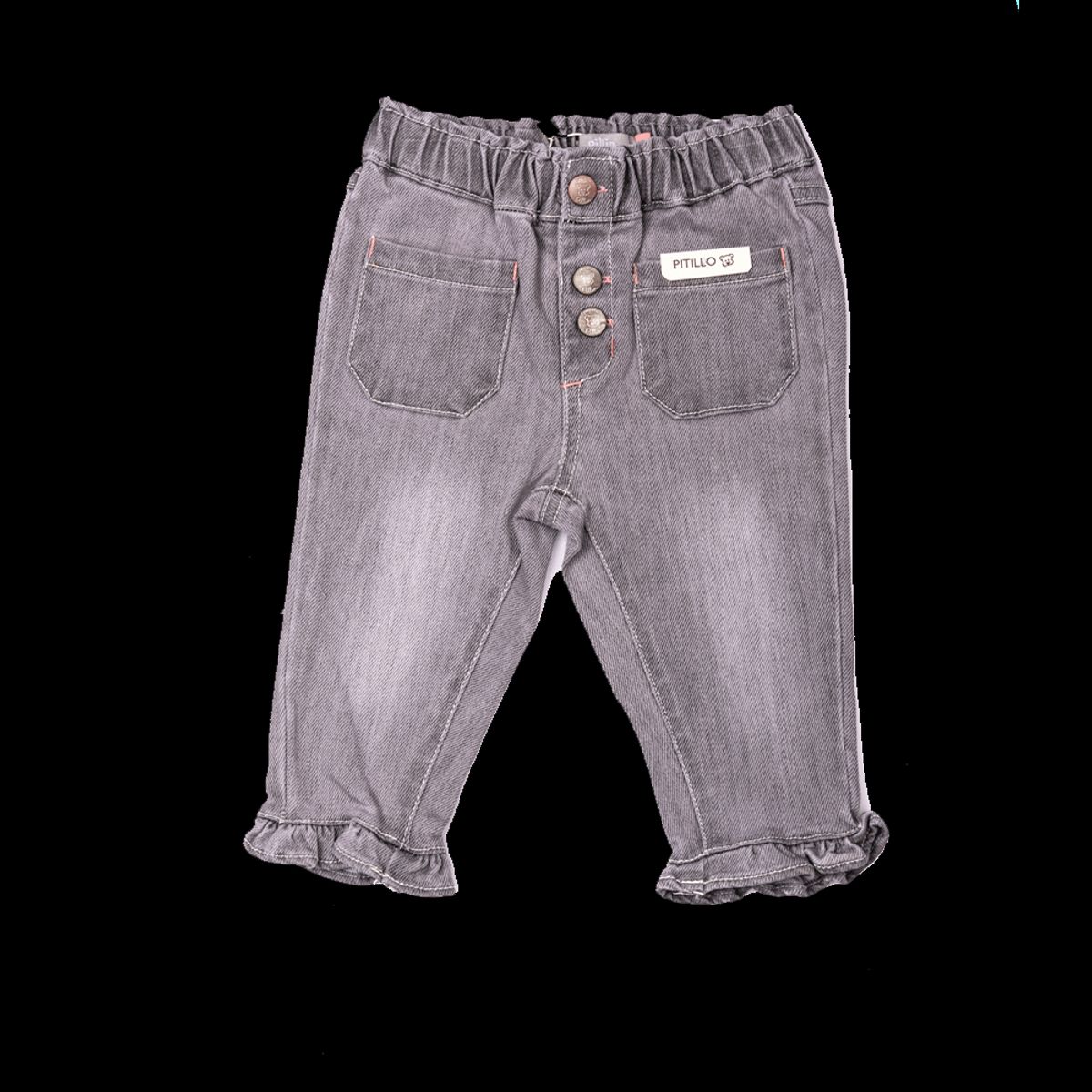 PILLIN - Jeans Bebé Niña PVV707GRI3M