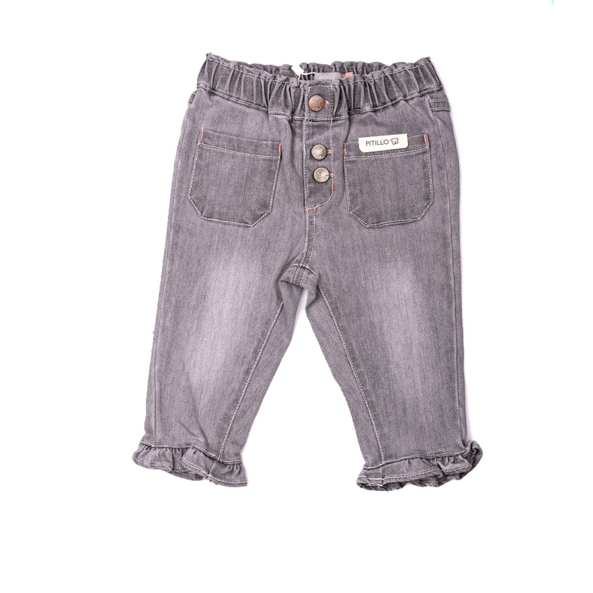 PILLIN - Jeans Bebé Niña PVV707GRI3M