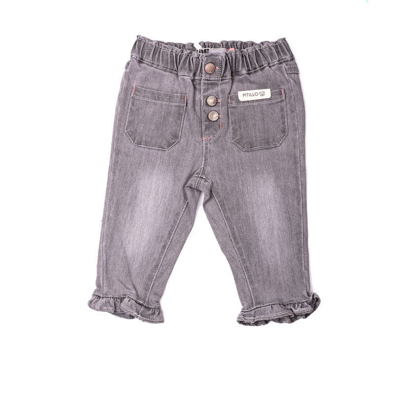 PILLIN - Jeans Bebé Niña PVV707GRI3M