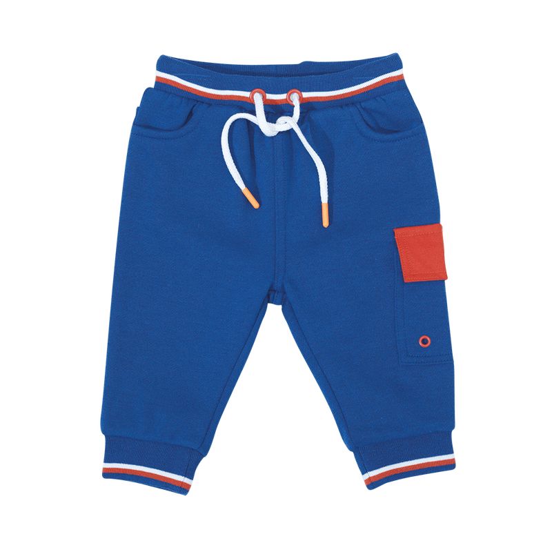 PILLIN - Pantalón Buzo Bebé con bolsillo cargo PVV516AZU9M