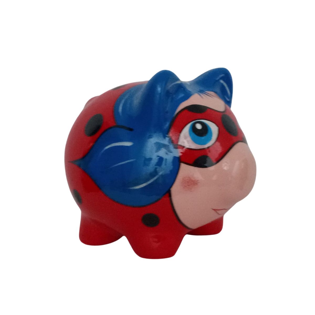 GENERICO - Alcancía decorativa con diseño de cerdito con disfraz