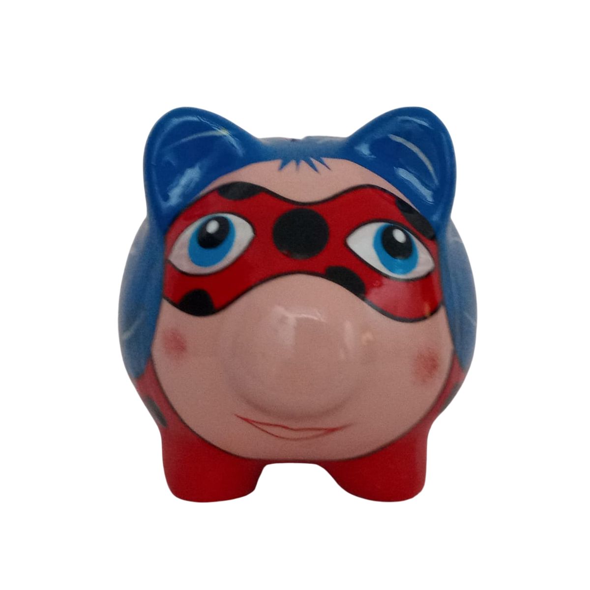 GENERICO - Alcancía decorativa con diseño de cerdito con disfraz