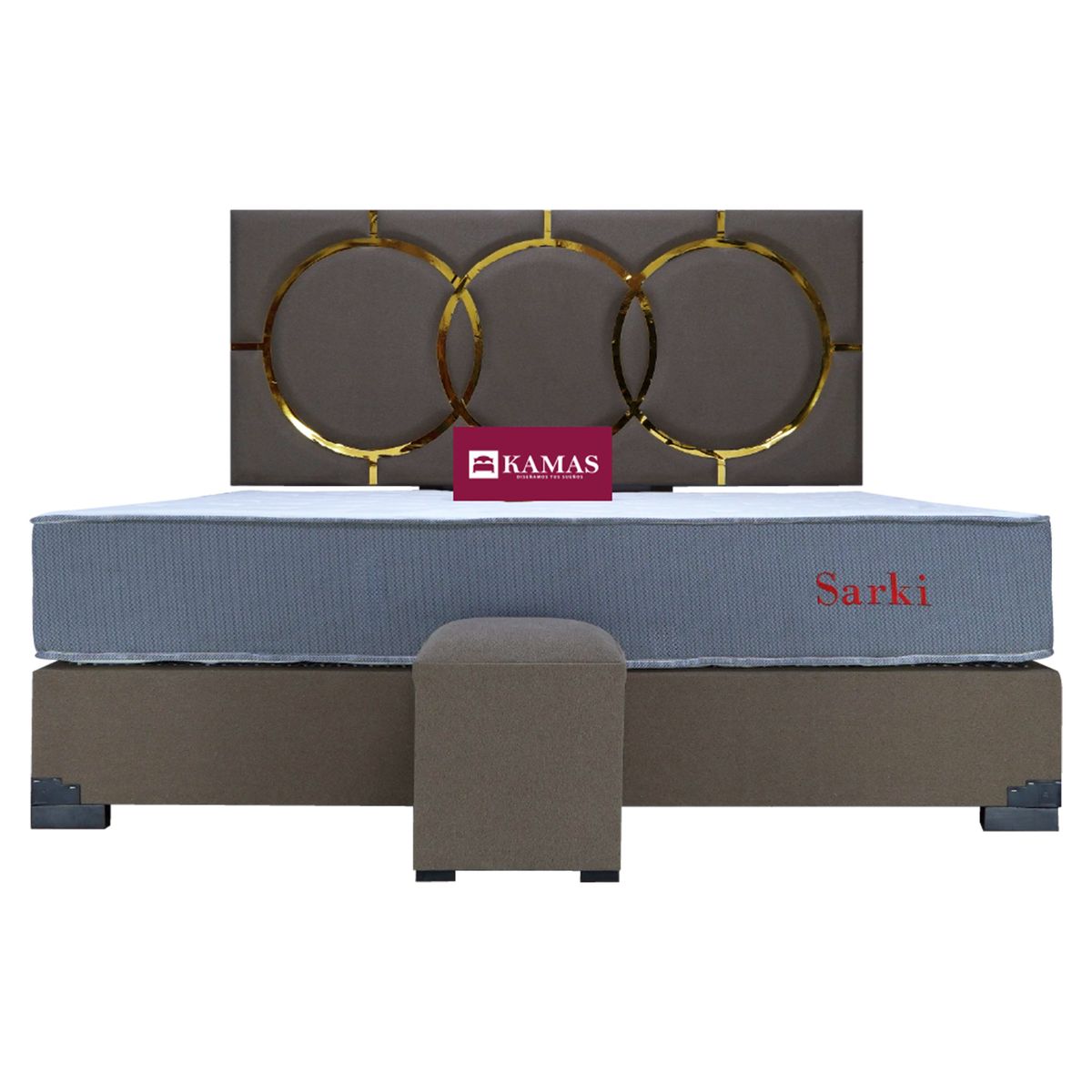 KAMAS - DORMITORIO KAMAS KING SARKI + CABECERA AÉREA OLIMPIC - TABAC