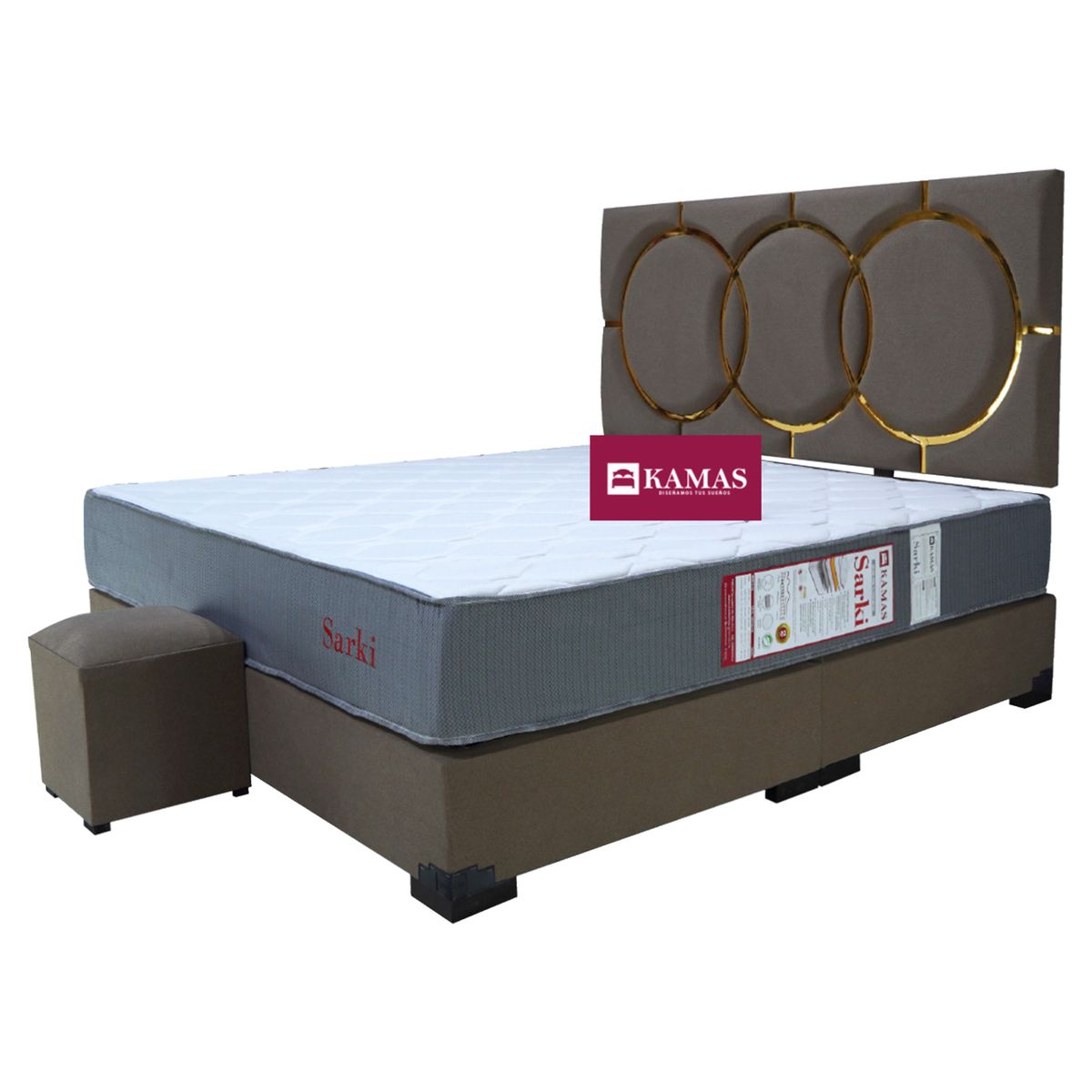 KAMAS - DORMITORIO KAMAS KING SARKI + CABECERA AÉREA OLIMPIC - TABAC