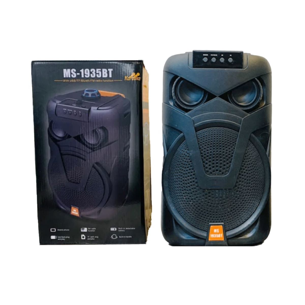 GENERICO - Pack2 Parlante Economico Escuchar Musica Y+Papel de Regalo