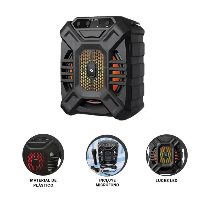 GENERICO - Pack2 Parlante para Karaoke con Amigos Y+Regalo Stickers