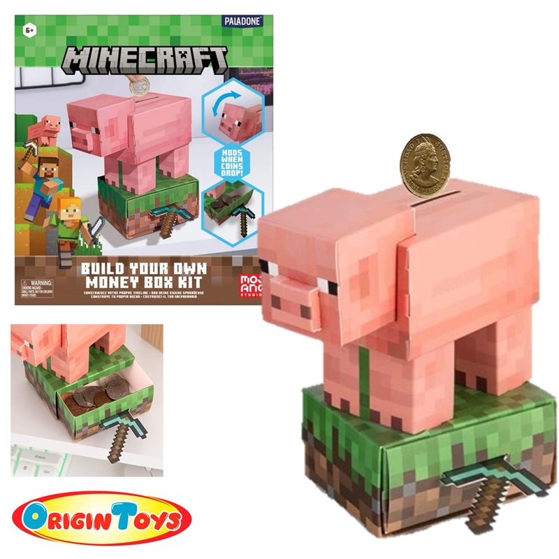 LOUNGEFLY - ALCANCIA - MINECRAFT - PIG BUILD YOUR OWN PP14535MCF