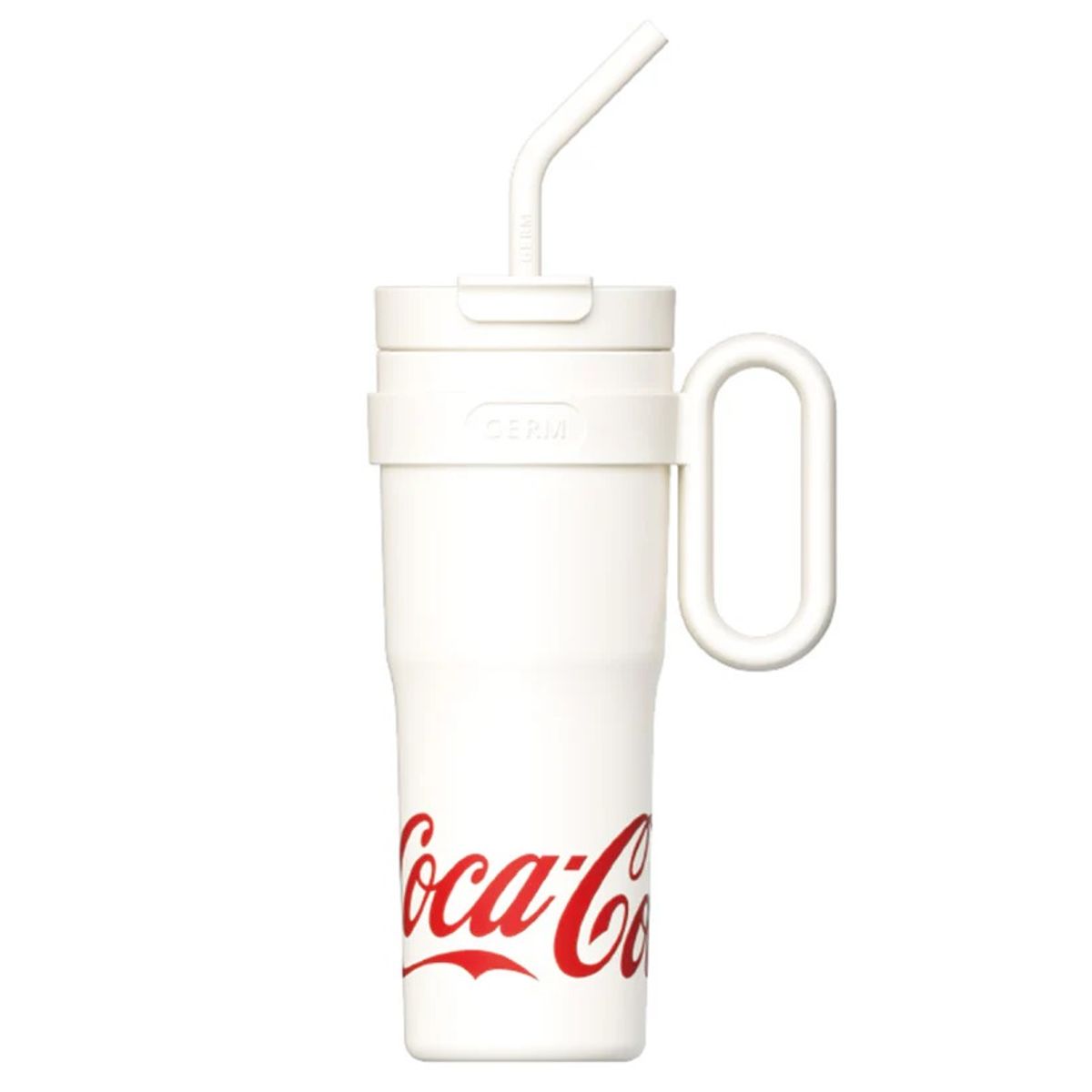 GERM - Vaso térmico Germ Coca‑Cola Blanco Estelar 1100 ml Edición XL