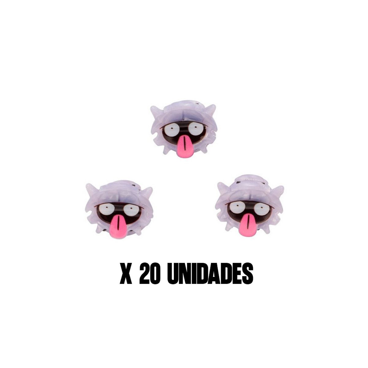 GENERICO - Pokemon Set de 20 Ganchos Shellder