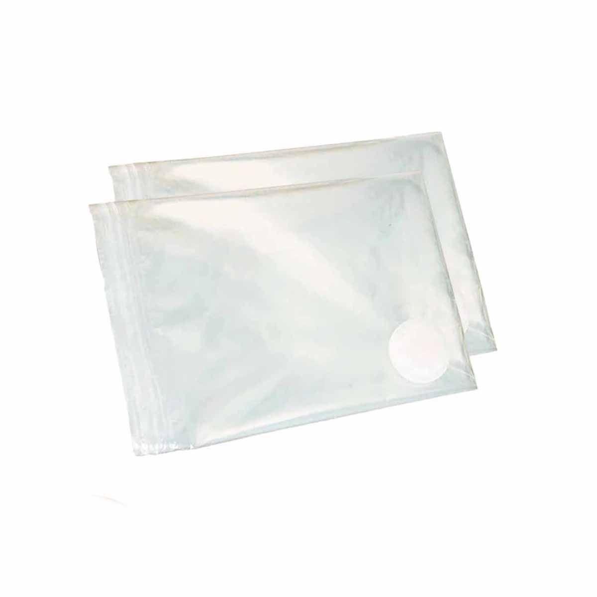 GENERICO - Pack12 Bolsa Transparente para Ropa Estacional 50cm x 60 cm