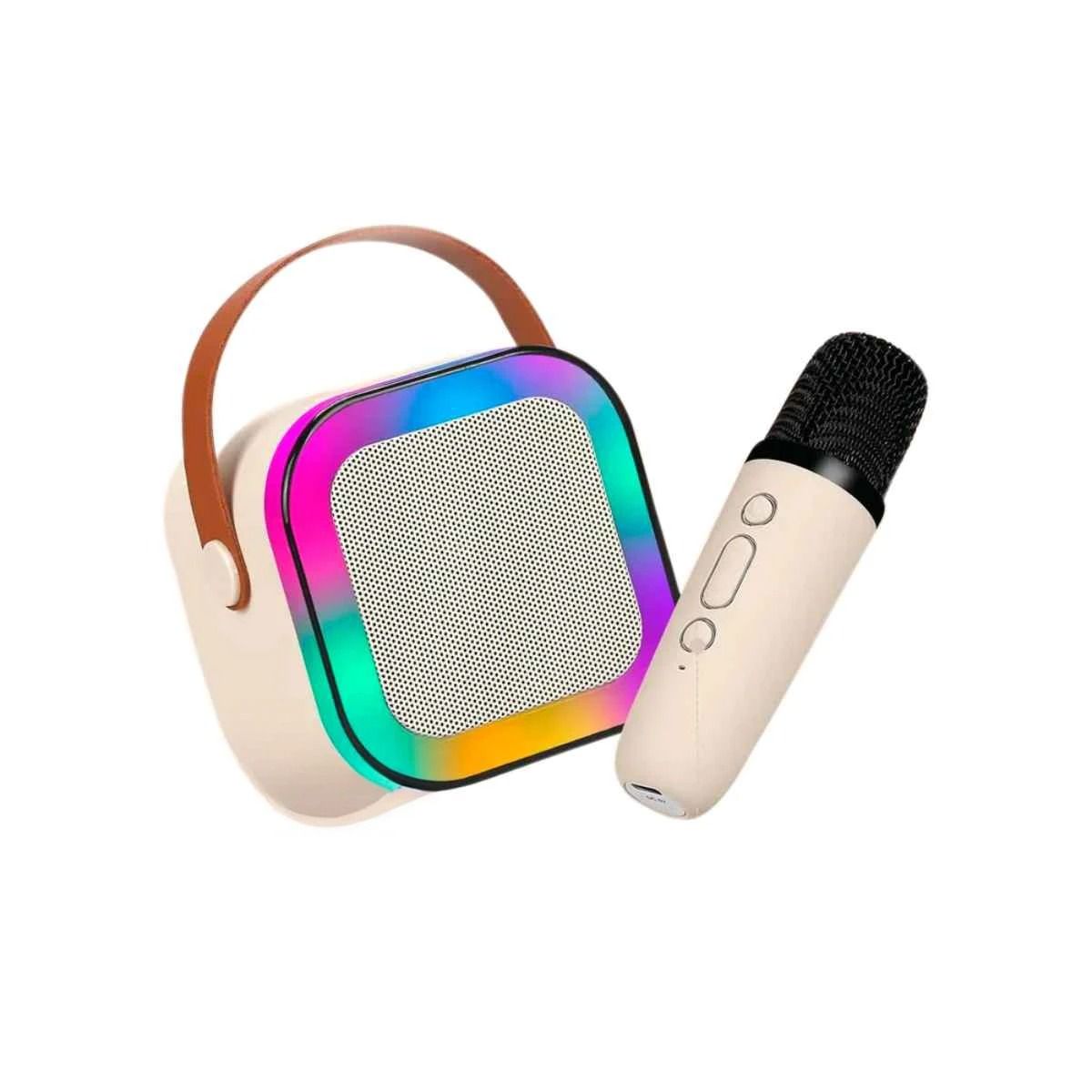 GENERICO - Altavoz Util para Reuniones en Beige Y+Ligas de Regalo