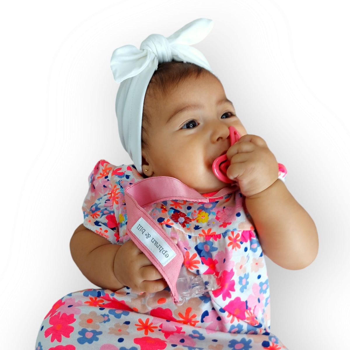 EPHRAN & BILL - Clip Sujetador de Chupón  Dinos