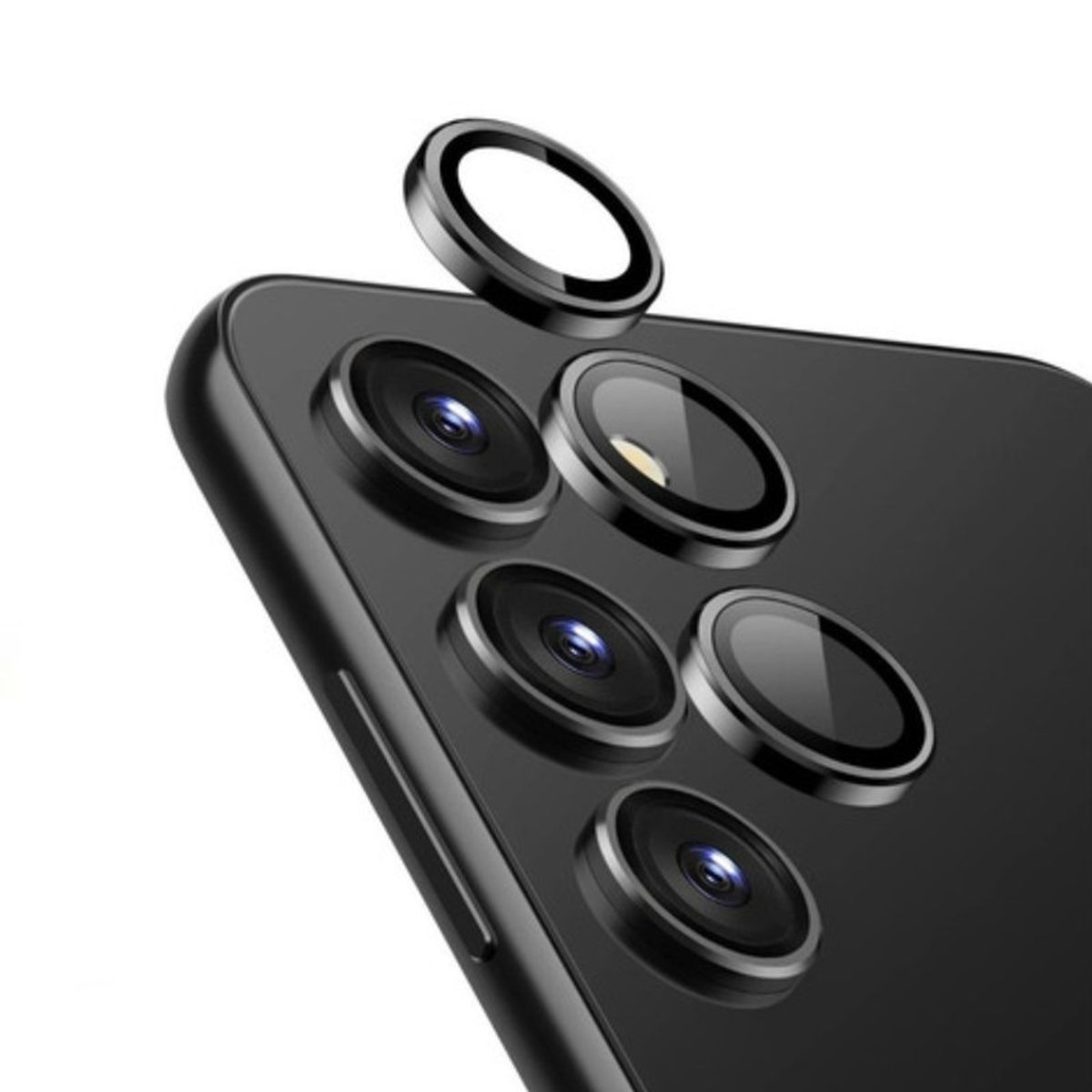 GENERICO - Mica de Camara Individual Para Samsung A55 - Negro