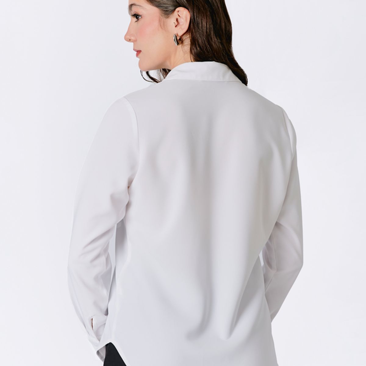 BANATY - BLUSA CASUAL LORENA MANGA LARGA DE MUJER