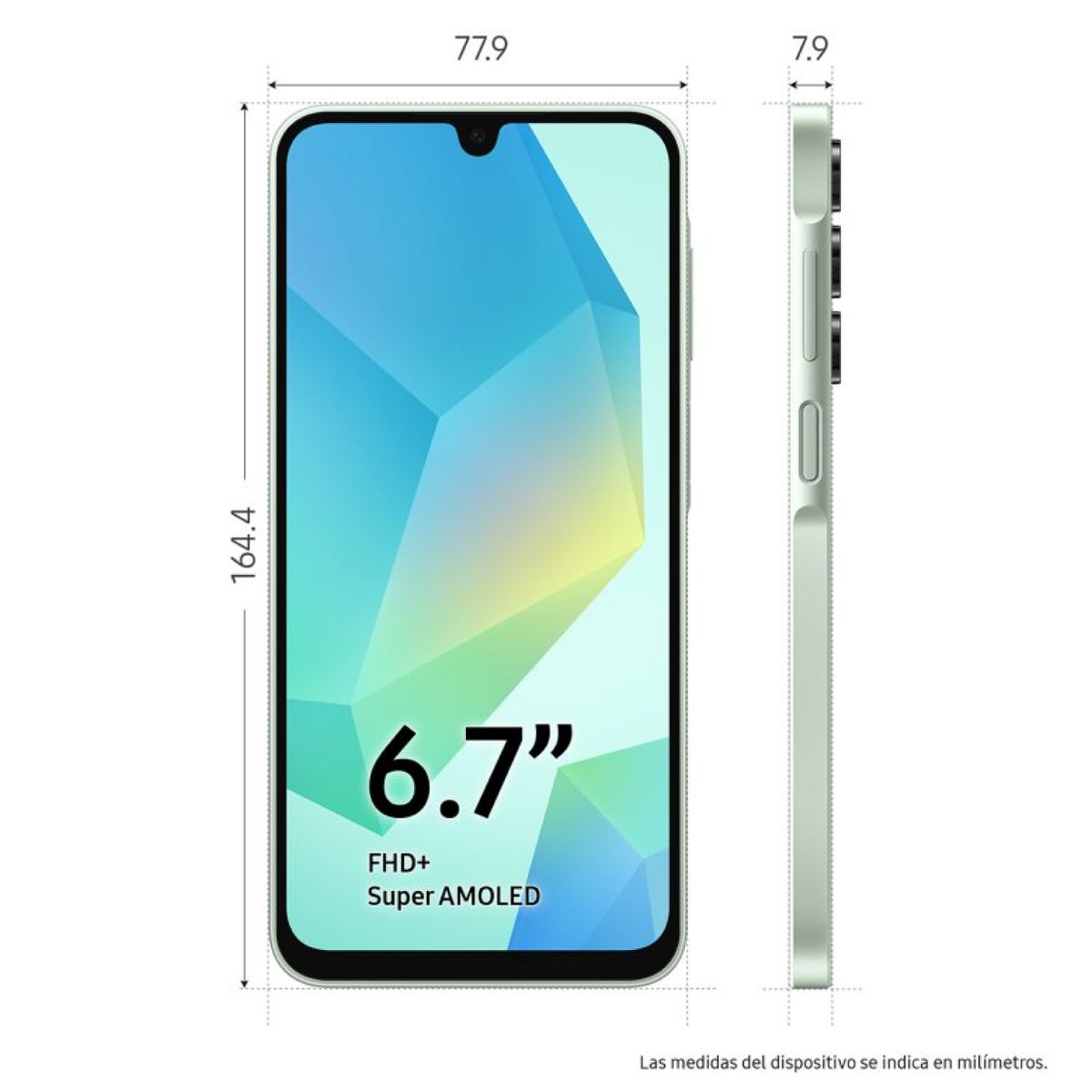 SAMSUNG - Celular Samsung Galaxy A16 4G 6GB+128GB - Verde