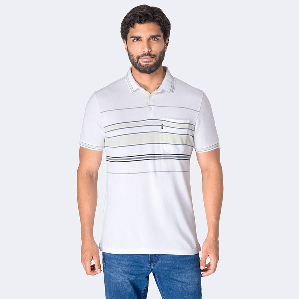 PIONIER - Polo Box Moda Pique Yong Hombre