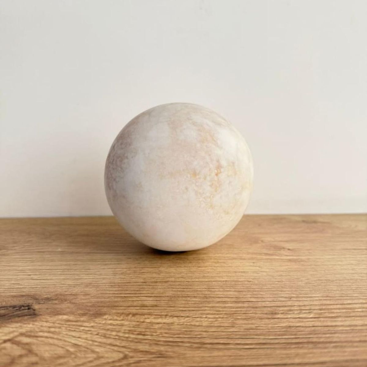 MAP DESIGN HOME - Esfera Decorativa Tipo Mármol 11x35x11 cm