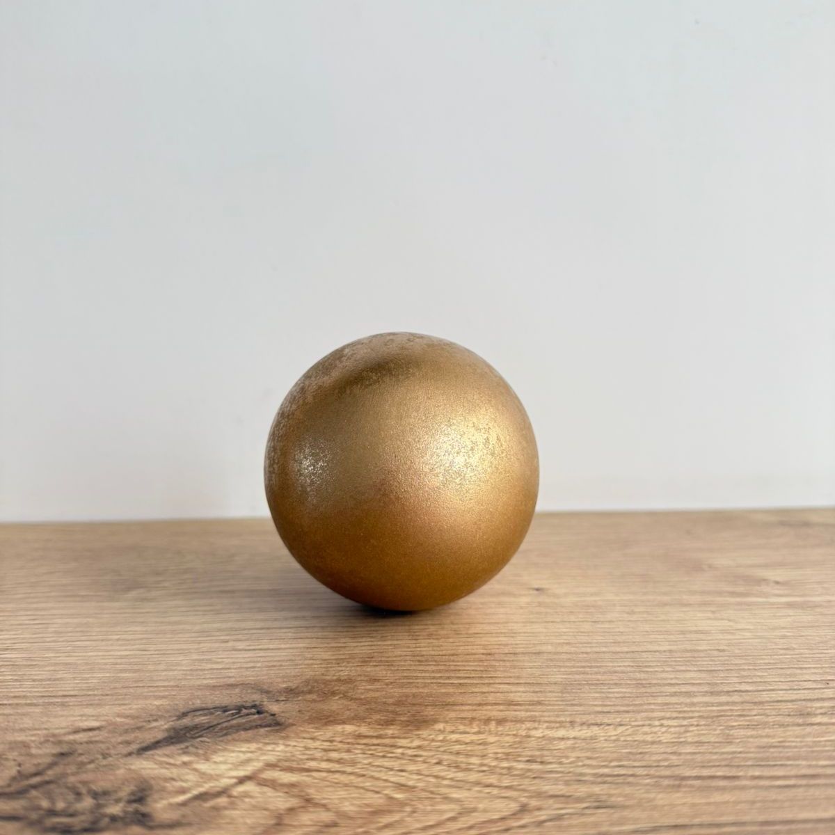 MAP DESIGN HOME - Esfera Decorativa Dorada 09x09x09 cm