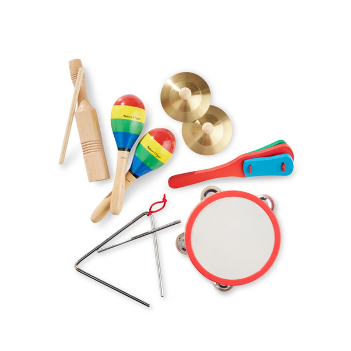 MELISSA & DOUG - Set musical clap de madera