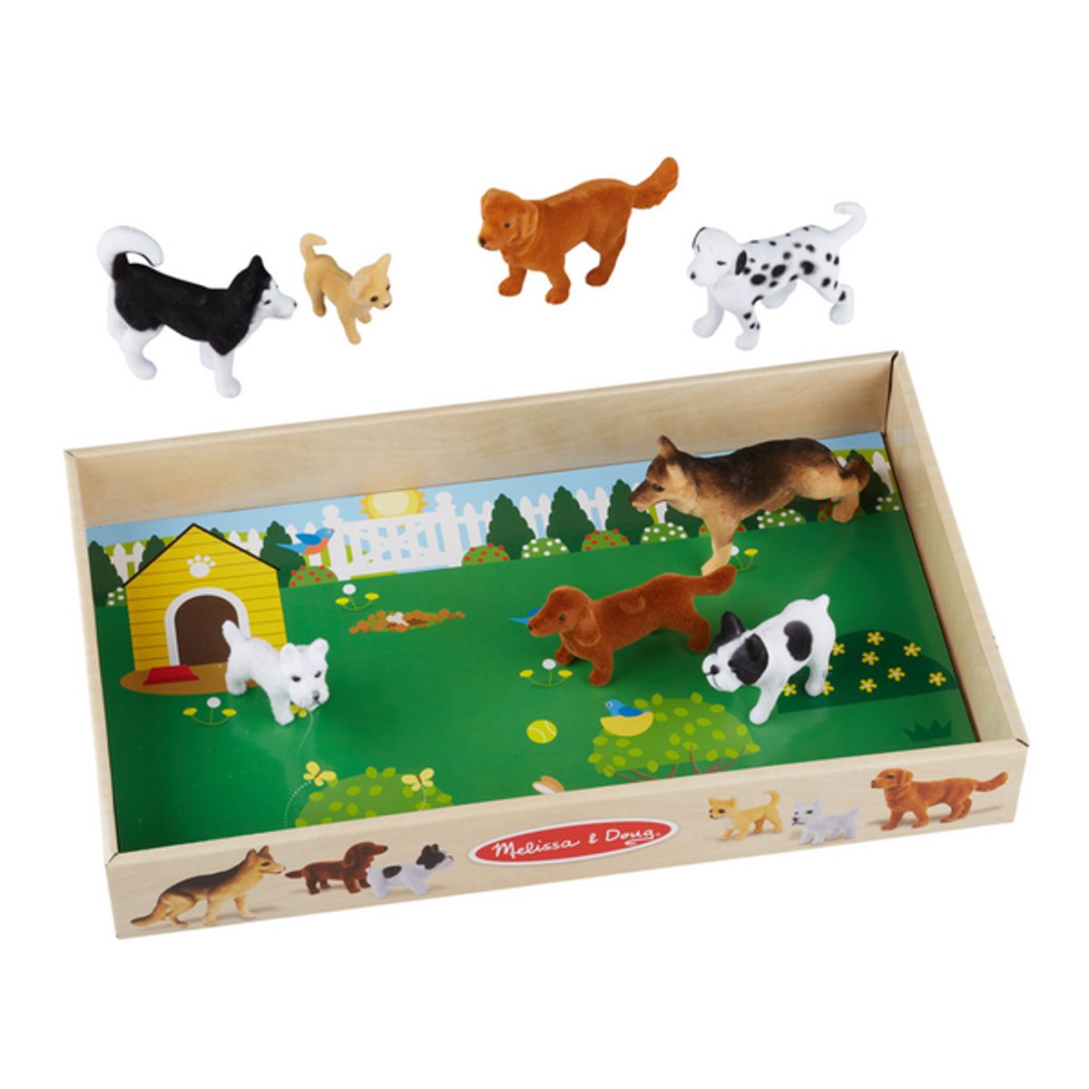 MELISSA & DOUG - Set colección 08 animales caninos
