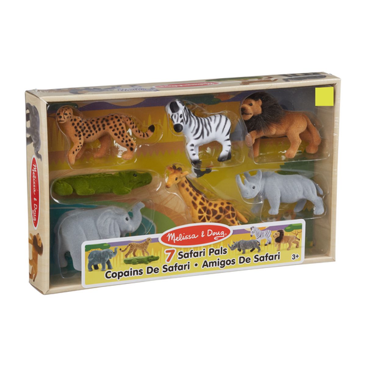 MELISSA & DOUG - Set colección 07 animales salvajes de la jungla