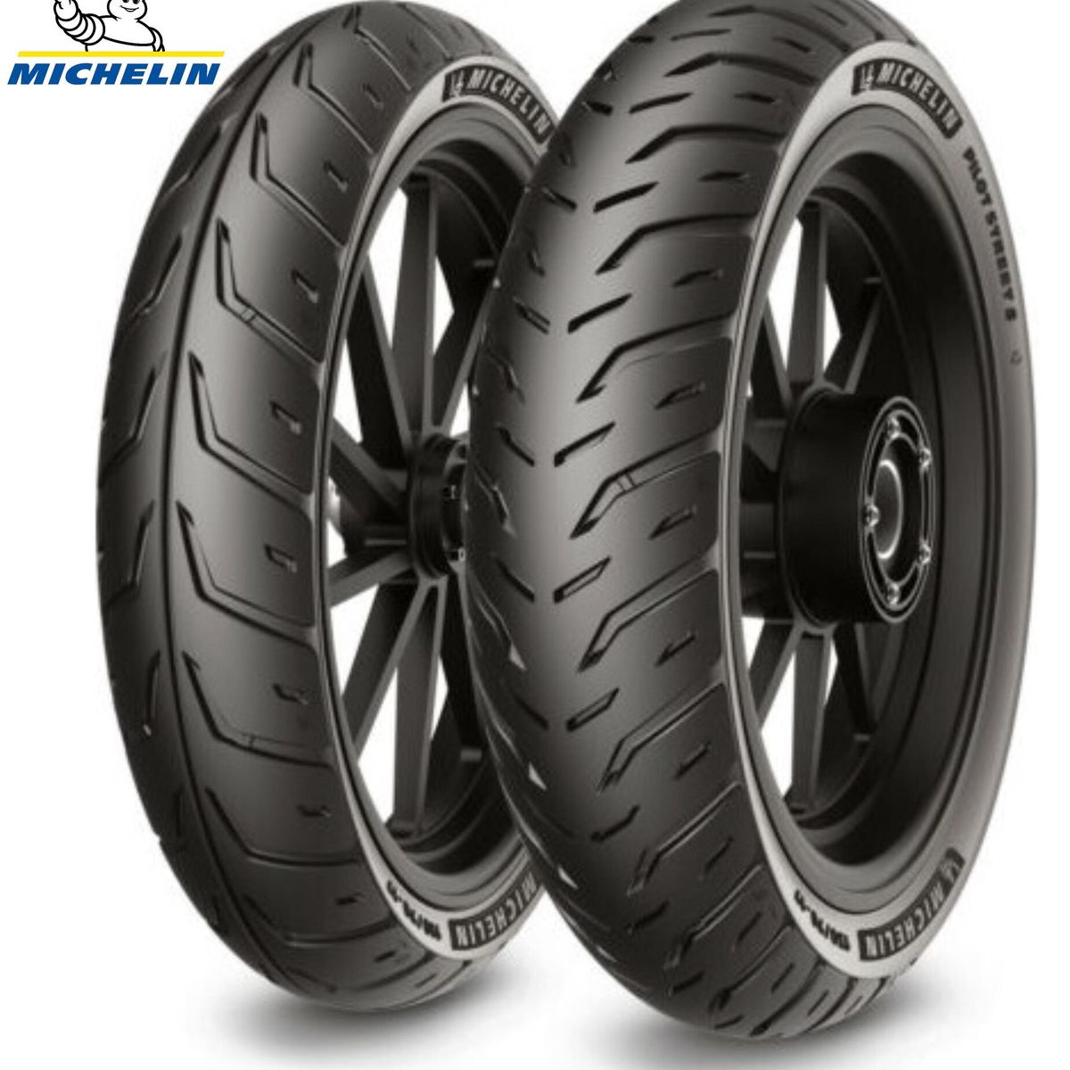 MICHELIN - PAR DE LLANTAS MICHELIN PILOT STRET2 ¨140-70-17 y 110-70-17¨