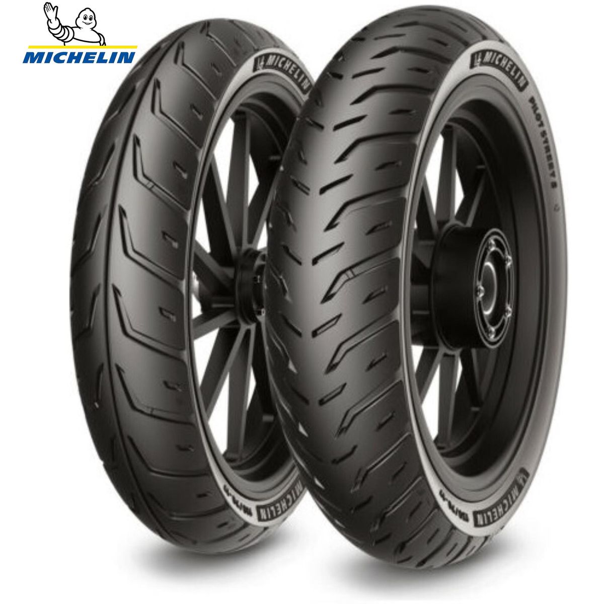 MICHELIN - PAR DE LLANTAS MICHELIN PILOT STRET2 ¨140-70-17 y 110-70-17¨
