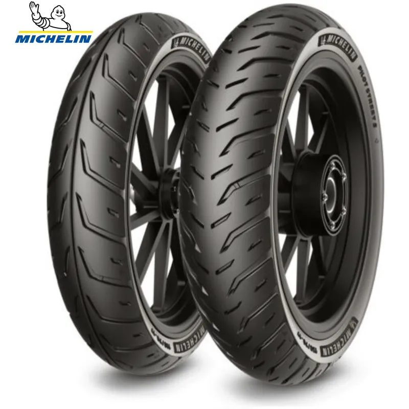 MICHELIN - PAR DE LLANTAS MICHELIN PILOT STRET2 ¨140-70-17 y 110-70-17¨